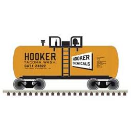 Click here to learn more about the Atlas Model Railroad N Trainman Beer Can Tank, Hooker/GATX #24922.