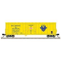 Click here to learn more about the Atlas Model Railroad N NACC 50'' Smoothside RBL Car, D&H #28001.