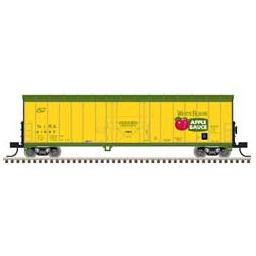 Click here to learn more about the Atlas Model Railroad N NACC 50'' Smoothside RBL Car,NIRX/Wh House #41296.