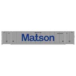 Click here to learn more about the Atlas Model Railroad N 53'' Container, Matson Set #1.