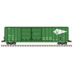 Click here to learn more about the Atlas Model Railroad N FMC 5077 Double Door Box, CPLT #7703.