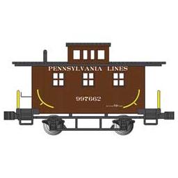 Click here to learn more about the Bachmann Industries N Old Time Caboose, PRRX.