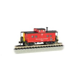 Click here to learn more about the Bachmann Industries N Northeast Steel Caboose, D&H.