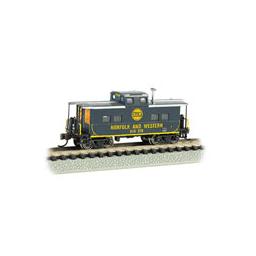 Click here to learn more about the Bachmann Industries N NE Steel Caboose, N&W/Blue.