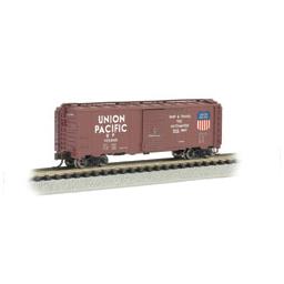 Click here to learn more about the Bachmann Industries N 40'' Steel Box, UP/Automoted Railway.