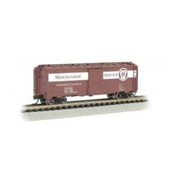 Click here to learn more about the Bachmann Industries N 40'' Steel Box, PRR/Merchandise Service #92419.