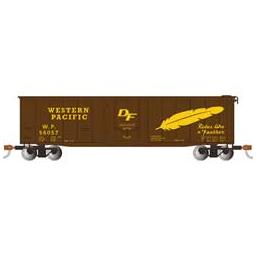 Click here to learn more about the Bachmann Industries N 40'' Steel Box, WP/Feather Car.