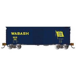 Click here to learn more about the Bachmann Industries N 40'' Steel Box, Wabash/Blue.