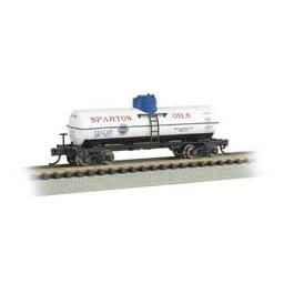 Click here to learn more about the Bachmann Industries N 36''6" 1-Dome Tank, Spartan Oil.