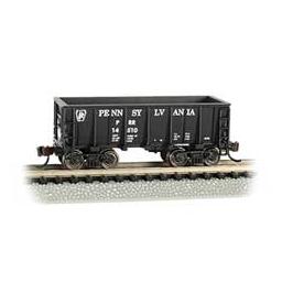 Click here to learn more about the Bachmann Industries N Ore Car, PRR/Black.