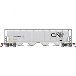 Click here to learn more about the Bachmann Industries N 4Bay Cylindrical Hopper, CN/North American Logo.
