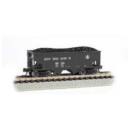 Click here to learn more about the Bachmann Industries N 55-Ton 2-Bay Hopper, B&O.