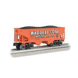 Click here to learn more about the Bachmann Industries N 55-Ton 2-Bay Hopper, Waddell Coal.