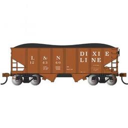 Click here to learn more about the Bachmann Industries N 55-Ton 2-Bay Hopper, L&N/Dixie Line.