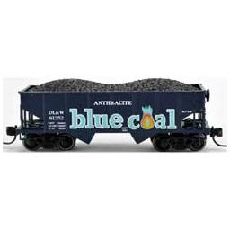 Click here to learn more about the Bowser Manufacturing Co., Inc. N Gla Hopper, DL&W/Blue Coal #81352.