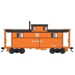 Click here to learn more about the Bowser Manufacturing Co., Inc. N N5 Caboose, PRR/KS Focal Orange #477421.