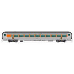 Click here to learn more about the Rapido Trains Inc. N New Haven 8600-Series Coach, NH/Red Wdw #8614.