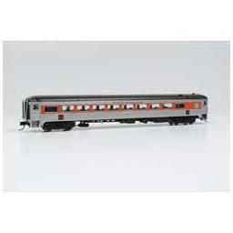 Click here to learn more about the Rapido Trains Inc. N New Haven 8600-Series Coach, NH/Red Wdw #8681.