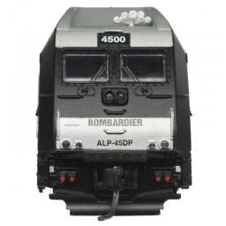 Click here to learn more about the Atlas Model Railroad N ALP-45DP w/DCC & Sound, Bombardier #4500.