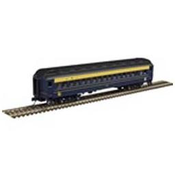 Click here to learn more about the Atlas Model Railroad N Trainman 60'' Coach, Unlettered/Green.