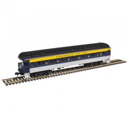 Click here to learn more about the Atlas Model Railroad N Trainman 60'' Observation, C&O #5.