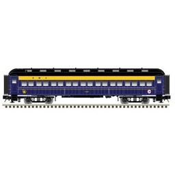 Click here to learn more about the Atlas Model Railroad N Trainman 60'' Coach, CNJ #1010.