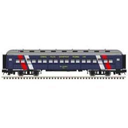 Click here to learn more about the Atlas Model Railroad N Trainman 60'' Coach, CR/Police Training Car #PD-1.