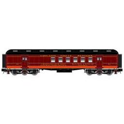 Click here to learn more about the Atlas Model Railroad N Trainman 60'' RPO Car, CGW #61.