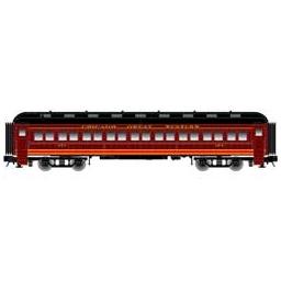 Click here to learn more about the Atlas Model Railroad N Trainman 60'' Coach, CGW #276.