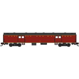 Click here to learn more about the Bachmann Industries N 72'' Smooth Side Baggage Car, N&W.