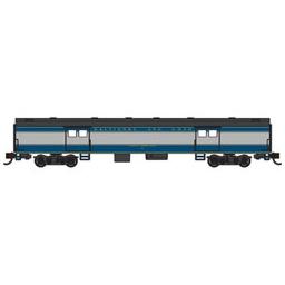 Click here to learn more about the Bachmann Industries N 72'' Smooth Side Baggage Car, B&O.