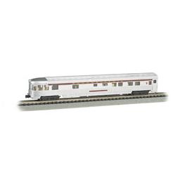 Click here to learn more about the Bachmann Industries N 85'' Fluted Streamline Observation w/Lighting,PRR.