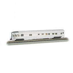 Click here to learn more about the Bachmann Industries N 85'' Fluted Streamline Observation w/Light,Undec.