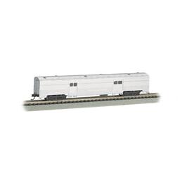 Click here to learn more about the Bachmann Industries N 72'' Fluted Streamline 2-Door Baggage,Undecorated.