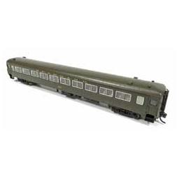 Click here to learn more about the Rapido Trains Inc. N Osgood Bradley Coach, SBD/Green #830.