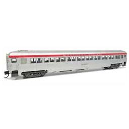 Click here to learn more about the Rapido Trains Inc. N Osgood Bradley Coach, SP/Sunset/Silver #2206.