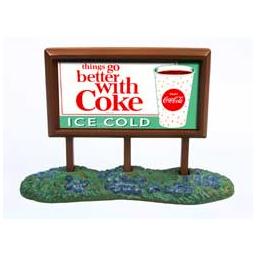 Click here to learn more about the Classic Metal Works N 1960s Country Billboard, Coca Cola.