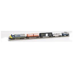 Click here to learn more about the Bachmann Industries N Freightmaster Train Set.