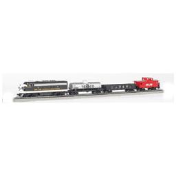 Click here to learn more about the Bachmann Industries N The Stallion Train Set.
