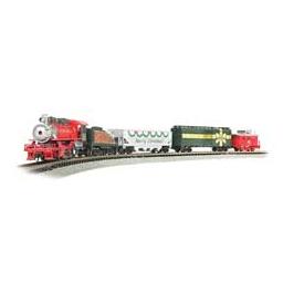 Click here to learn more about the Bachmann Industries N Merry Christmas Express Train Set.