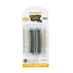 Click here to learn more about the Bachmann Industries N NS EZ Half-Section 14" Radius Curve (6).