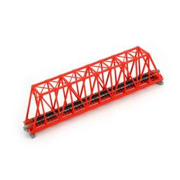 Click here to learn more about the Kato USA, Inc. N 248mm 9-3/4" Truss Bridge, Red.