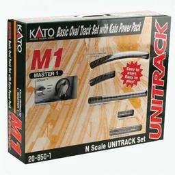 Click here to learn more about the Kato USA, Inc. N M1 Basic Oval Track Set w/Power Pack.