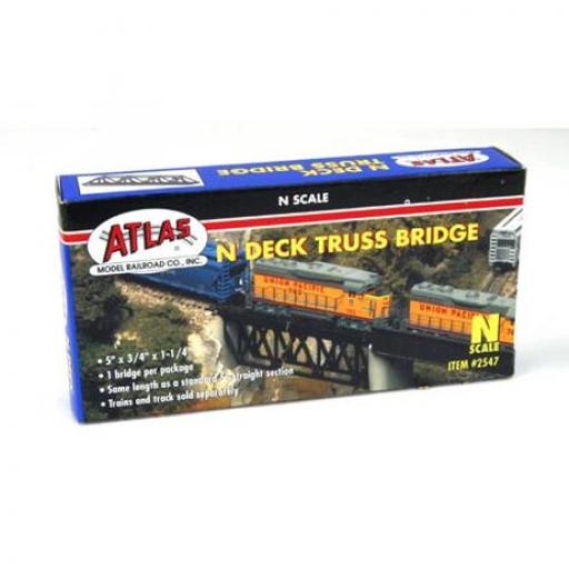 Atlas Model Railroad N Deck Truss Bridge