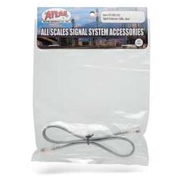 Click here to learn more about the Atlas Model Railroad Signal Extension Cable, Short 12".