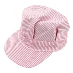 Click here to learn more about the Brooklyn Peddler Engineer Cap, Adult/Pink.