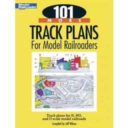 Click here to learn more about the Kalmbach Publishing Co. 101 More Track Plans for Model Railroaders.