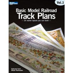 Click here to learn more about the Kalmbach Publishing Co. Basic Model Railroading Track Plans, Volume 2.