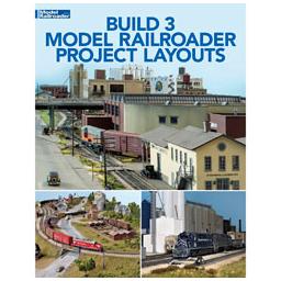 Click here to learn more about the Kalmbach Publishing Co. Three Model Railroad Project Layouts.