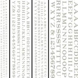 Click here to learn more about the Woodland Scenics Railroad Roman Letters, White.